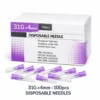 Disposable 31G Mesotherapy Needles – 100 Box