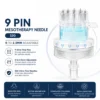 9 Pin 32G Mesotherapy Needle 0 to 2.5mm Adjustable